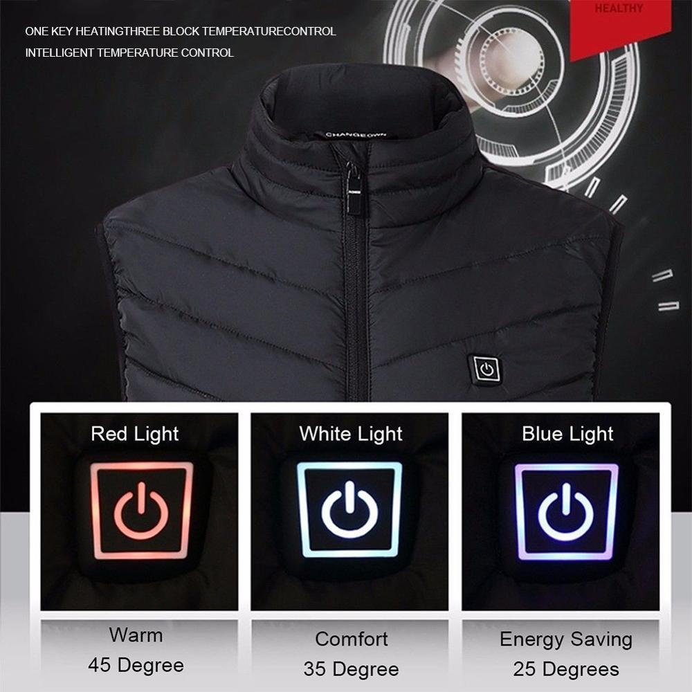 FireVest™ - Unisex Warming Heated Vest Jacket - DealDeploy
