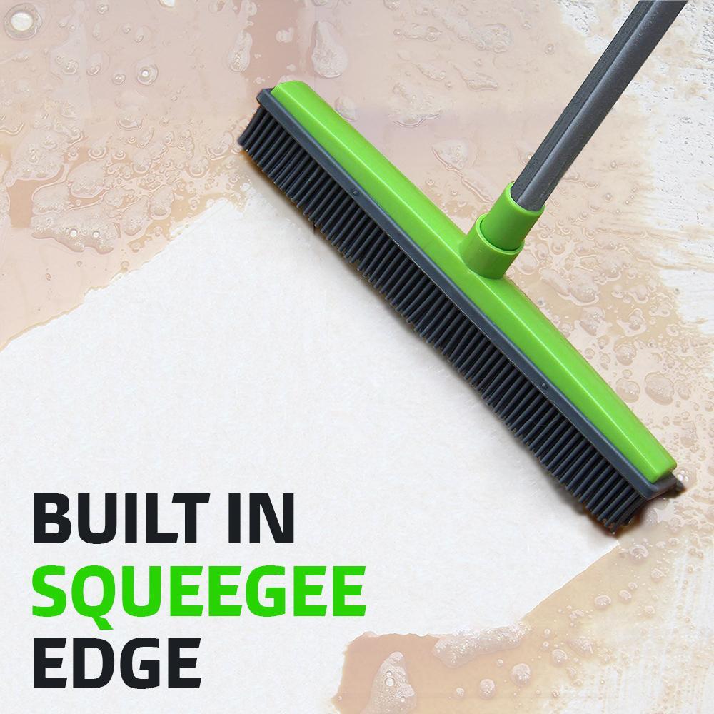 MagicBroom™ - Adjustable Rubber Bristled Broom For Pet Hair Removal - DealDeploy